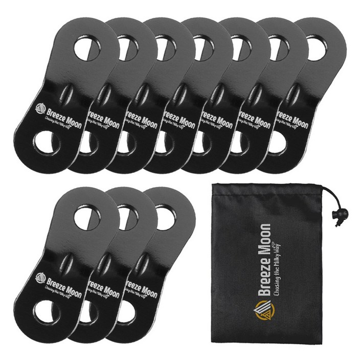 브리즈문 알로이 캠핑 땅콩 스토퍼 10p + 파우치 P1015 세트