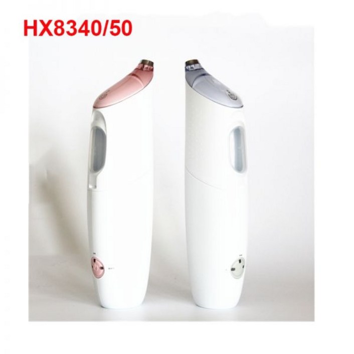 필립스 100% 오리지널 Sonicare Air Floss Flosser HX8340/50 성인용 충전식 지원, PINK handle