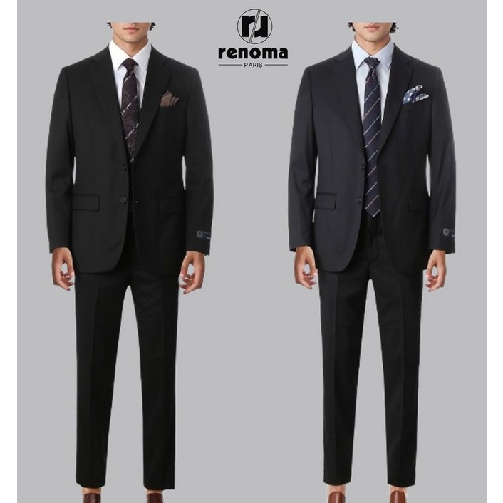 SS 레노마 기간이벤트 블랙,다크네이비 2일 스판정장세트 SJ712BDG 645102