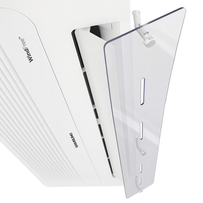 천장형 시스템 에어컨 바람막이 1WAY 2WAY 4WAY 호환 설치 각도조절, 1개, 에어컨바람막이  제작형130cm