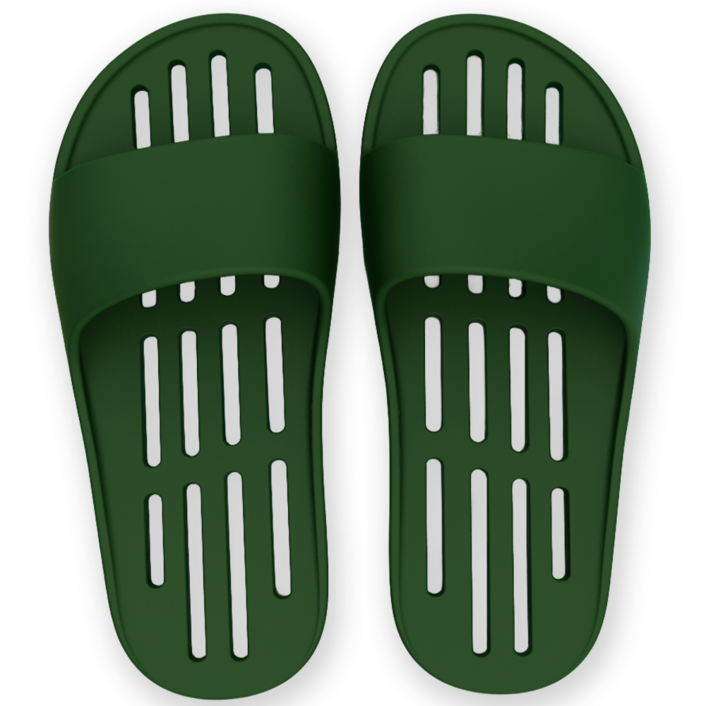 쟈니베어 프리미엄EVA 부드러운 플랫 물빠짐 욕실화