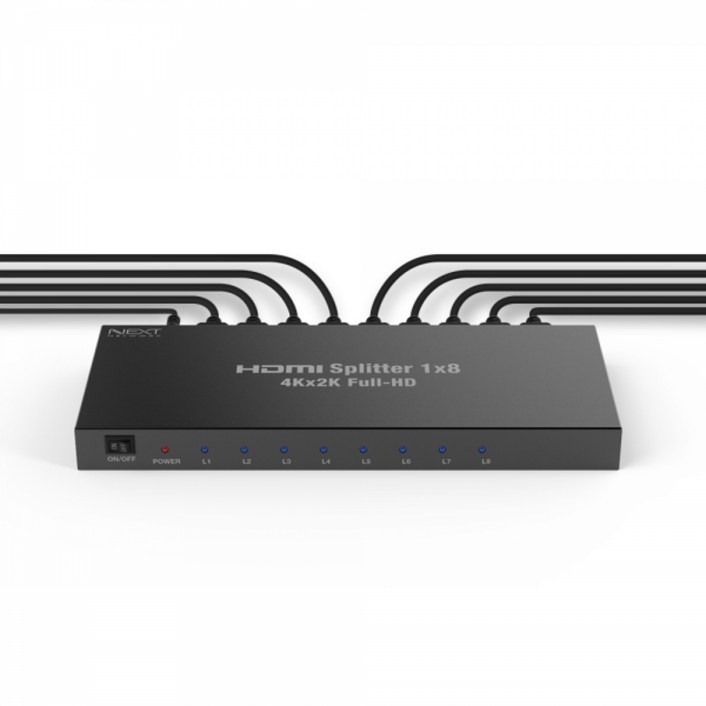 NEXTU NEXT-1008SP4K 1:8 HDMI 모니터 영상 분배기