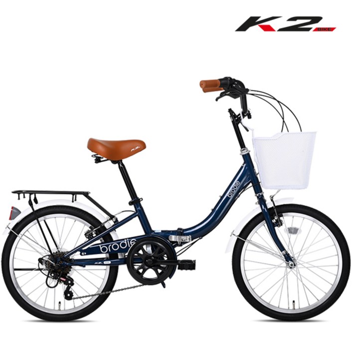 2025 케이투바이크 미니벨로 가족형 접이식자전거 브로디20인치 7단