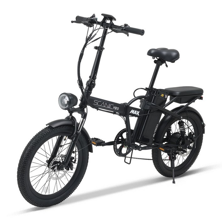 에이유테크 스카닉 M20 MAX SE 전기자전거 최대 850W 접이식 전동 폴딩 미니벨로 출퇴근 배달용 20인치 48V 10Ah 배터리 가성비 팻바이크 자토바이 대용량 경량