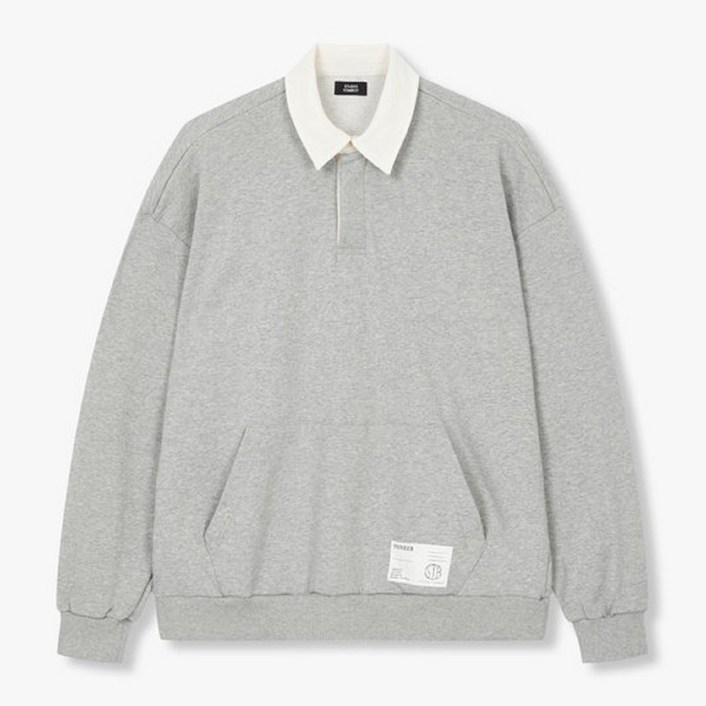 스튜디오톰보이 MEN 정상가119,000원 캥거루포켓 카라맨투맨 91M4422923 369196