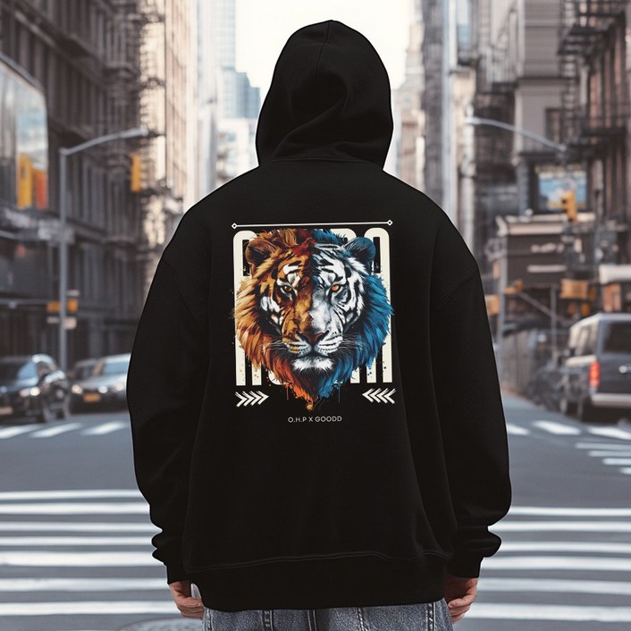 OHP 작품을 입는다 오버핏 헤비 후드 Best 4