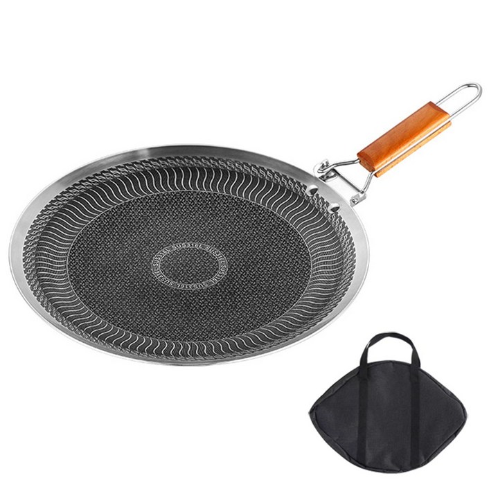 CookNest IH 인덕션 겸용 통3중 316 스텐 그리들팬 불판