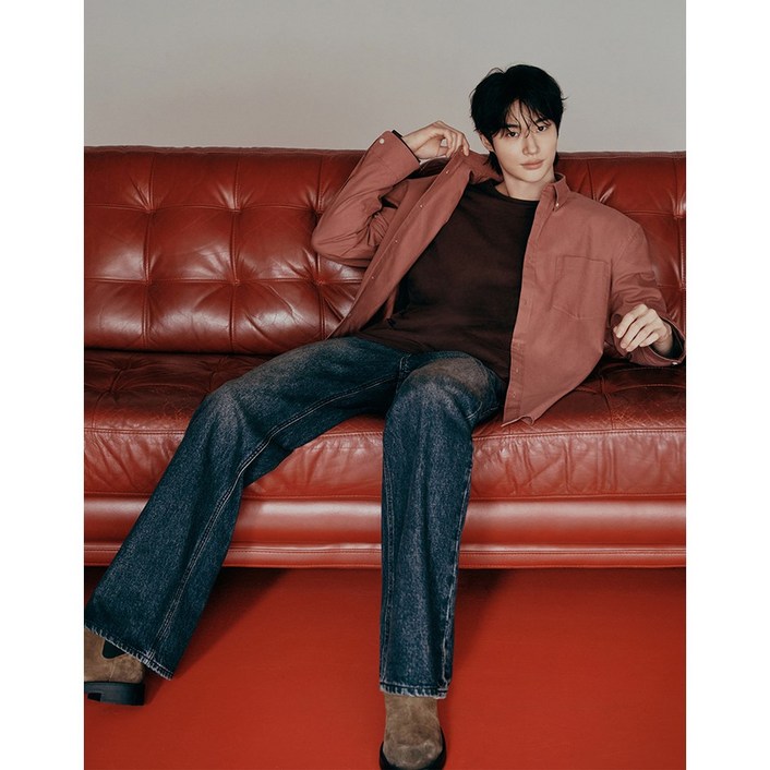 2001아울렛분당점[지오다노]NEW [변우석] 남자 MW 배기 와이드핏 데님01115944