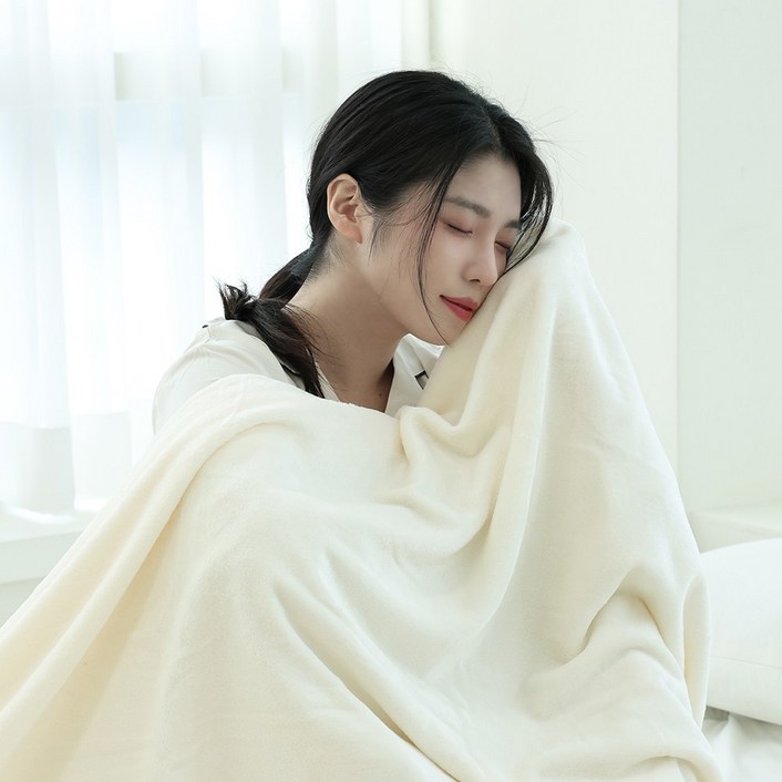 애플민트 프리미엄 고급 다용도 부드러운 고밀도 극세사 담요