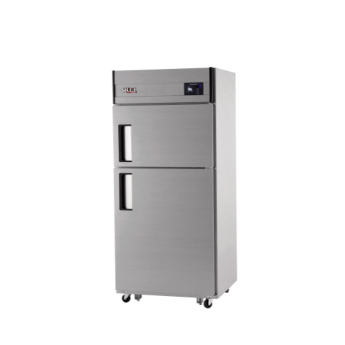 [유니크대성] 30BOX-(1/3도어D) 내부스텐 올냉장(냉장2칸) UDS-30RDR 디지털 직냉식 업소용냉장고