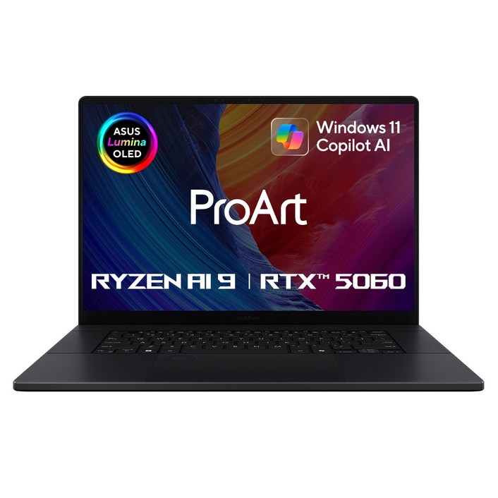 ASUS H7606WMME027W AMD AI 9 고성능 고사양 디자인 영상편집 WIN기본탑재 노트북 랩탑 laptop, H7606WMME027W, 윈도우 11 홈, 32GB, 1TB, 나노블랙