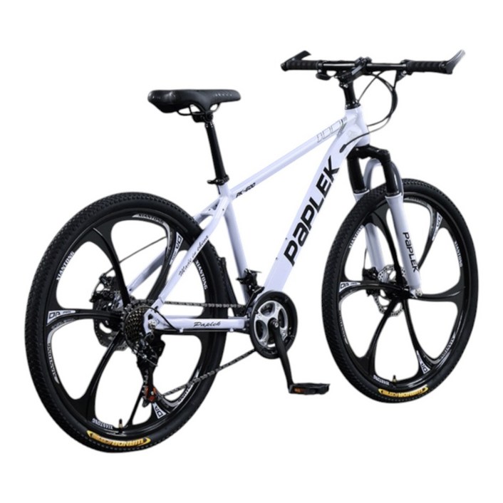 건희스포츠 최신식 MTB 자전거 산악 로드 가성비 24인치 26인치 출퇴근용 입문용 중학생, 1개, 156cm, 30단 x 3포크휠 x 화이트