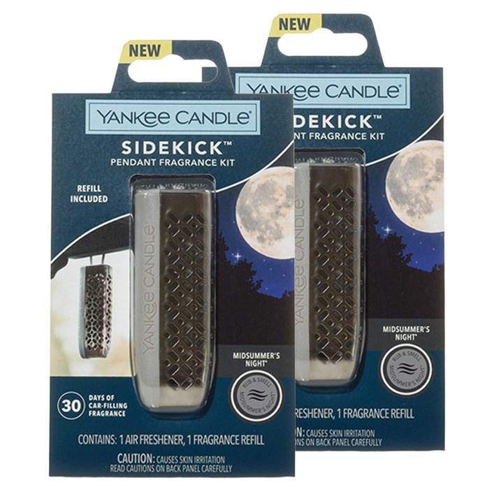 양키캔들 사이드킥 차량용 방향제 펜던트