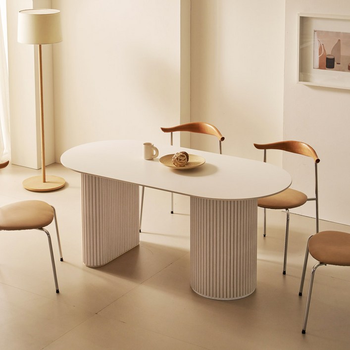 토브 세라믹 양타원 테이블 1600 방문설치