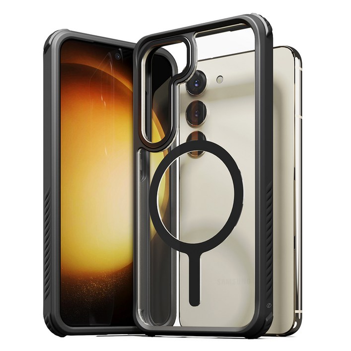 신지모루 ShocK Absorber 맥세이프 M 에어클로 에어가드 범퍼 휴대폰 케이스