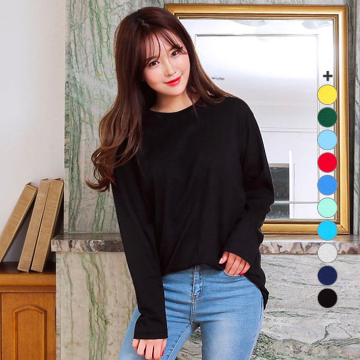 머시따 기본 긴팔티 머시따 기본 긴팔티