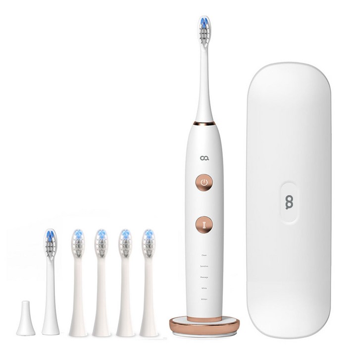 오아 클린이 소프트 자동 압력센서 음파 전동칫솔 + 소프트 전용 리필 칫솔모 4개