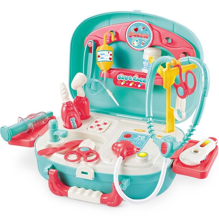 하늘썬별 병원 의사 역할놀이 jiach66059, 혼합색상, 1개