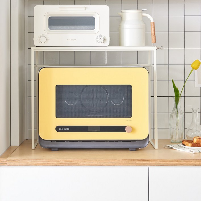 맘스토리 맘마존 오븐렌지대 정리 선반 수납 랙