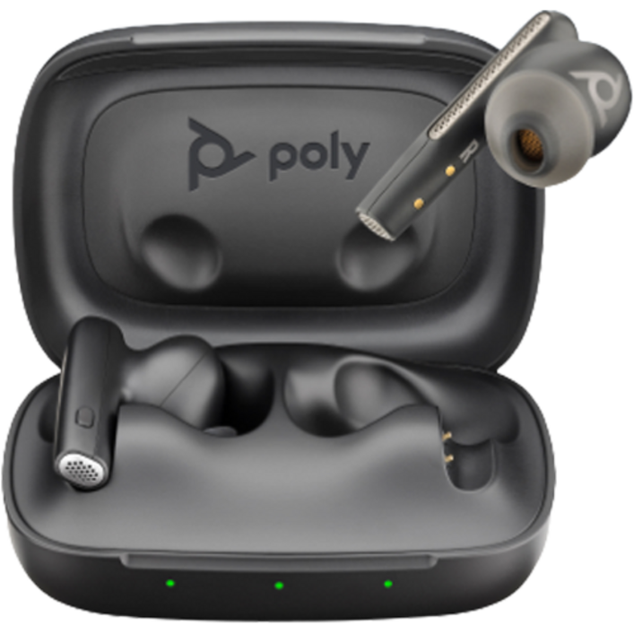 POLY 플랜트로닉스 블루투스 이어폰, VOYAGER FREE 60, 단일색상