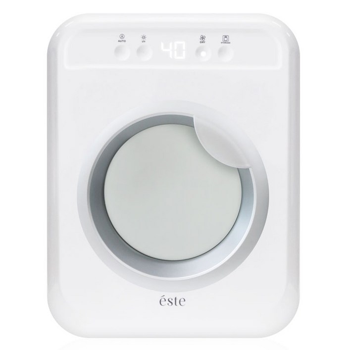 에스테 UV LED 젖병 소독기 LSBE709B, 화이트, LSBE709B