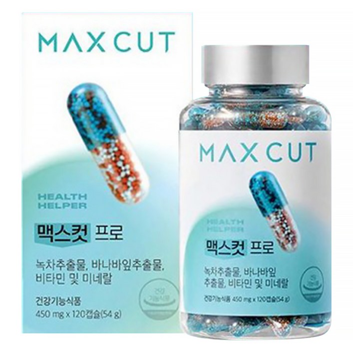 헬스헬퍼 맥스컷 프로 54g, 120정, 1개