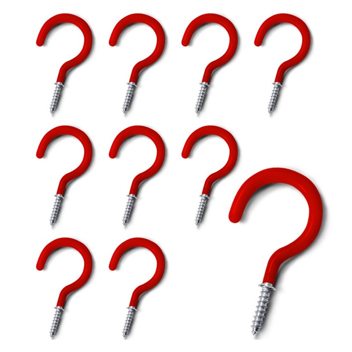 벅703 캠핑 나사형 텐트 데크팩 레드