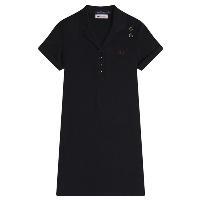 프레드페리 Pocket Detail Pique Dress SD9107