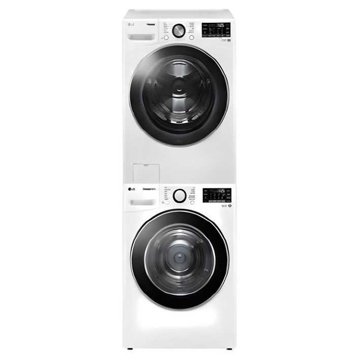 10 환급가전 LG전자 트롬 세탁기 F24WDWP  건조기 RH19WTWN 24kg  19kg 방문설치