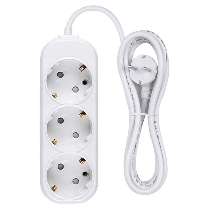 이어지다 접지 멀티탭 3구 OS-03S