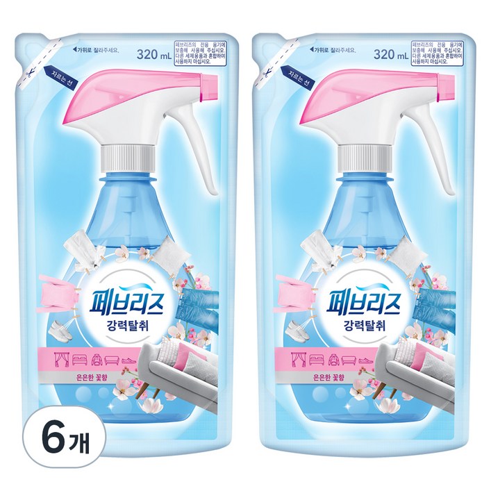페브리즈 섬유탈취제 은은한 꽃향 리필