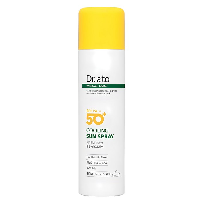 닥터아토 쿨링 선 스프레이 SPF50 PA, 150ml, 1개 닥터아토 쿨링 선 스프레이 SPF50 PA, 150ml, 1개
