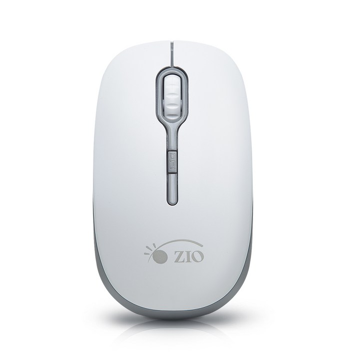ZIO 무소음 무선 마우스 ZIOMW4020, ZIOMW4020, Gray