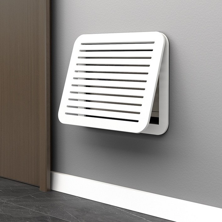 제이릿 배전함 가리개 월커버 두꺼비집 커버, 줄 무늬 아이보리