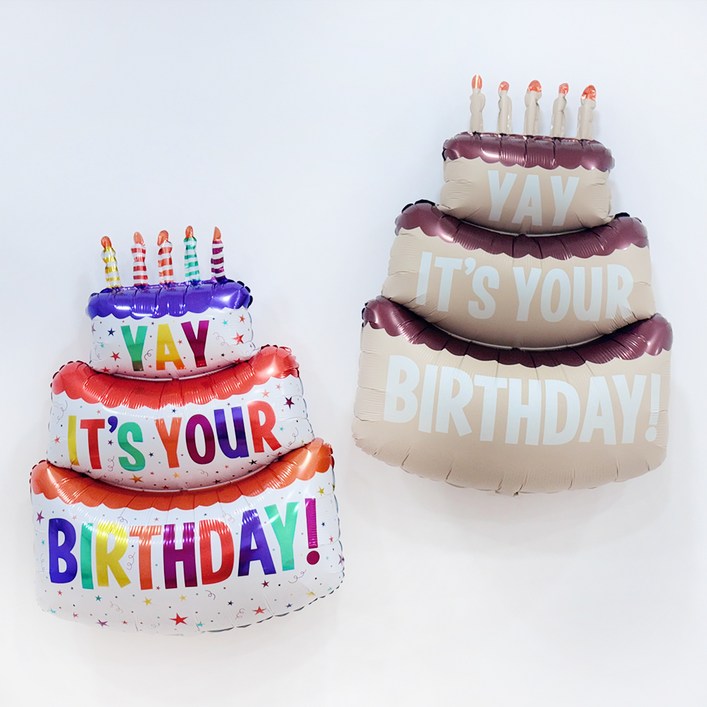 파티공구 점보 케익풍선 2종 세트
