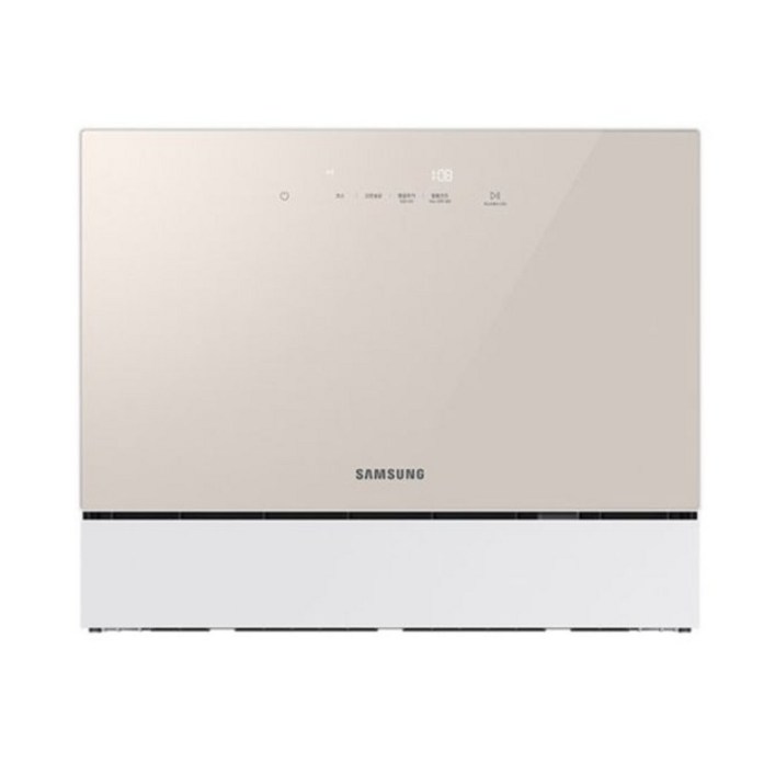 삼성전자 Bespoke 식기세척기 DW30FB305CE0 카운터탑, 6인용, 열풍건조, 베이지