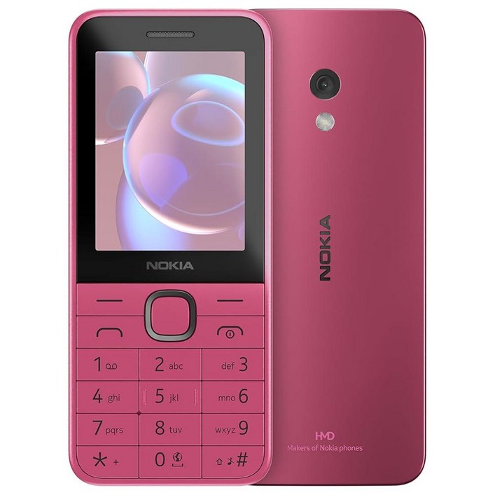 Nokia 225 4G 2024  듀얼 SIM GSM 언락 국제 버전 핑크 113273