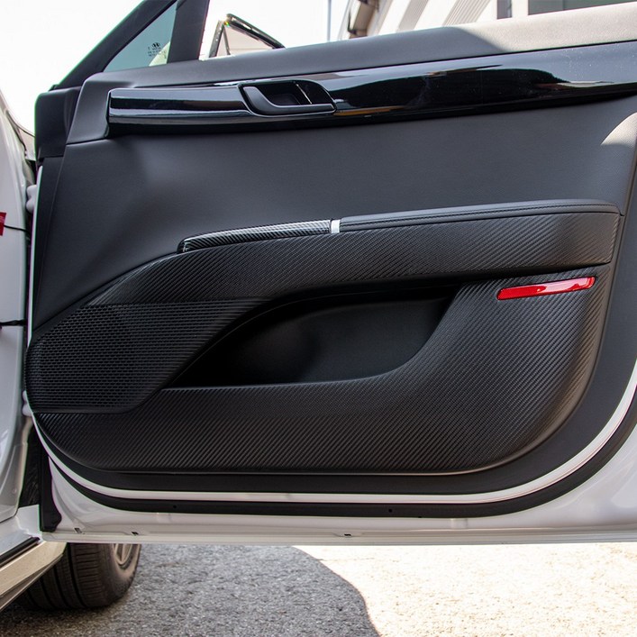 콘보이 현대 그랜저GN7 실내커버 도어커버 튜닝 인테리어몰딩, 카본 도어커버, 더뉴그랜저GN7