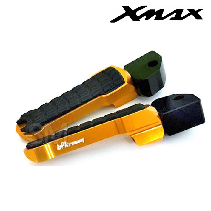 XMAX 텐덤 발판 세트 리어스텝 보조발판 엑스맥스 300 전년식, 1세트