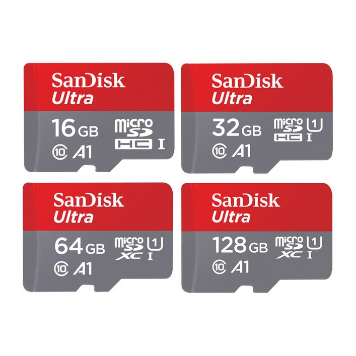 샌디스크 울트라 마이크로 SD 메모리 카드, 128GB