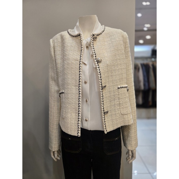 베스띠벨리 칼라리스 트위드 자켓 BKJAC2106