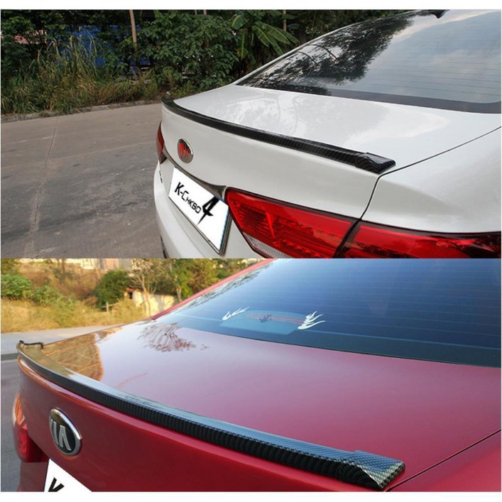 그랜져hg 스팅어 셀프튜닝 카본 리어스포일러 립 액세서리 글라스윙