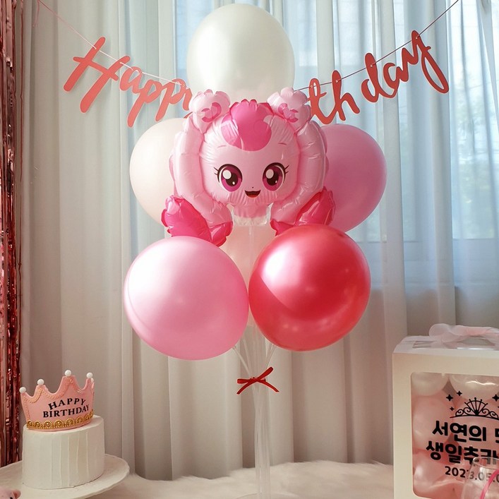 재미제이 캐치 티니핑 하츄핑 풍선스탠드세트 딸생일파티 재미제이 캐치 티니핑 하츄핑 풍선스탠드세트 딸생일파티