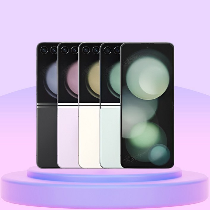 슈폰 삼성 갤럭시 플립5 256GB F731 중고폰 공기계 리퍼급 S급 리퍼, 512GB, 멍X 리퍼급 라벤더