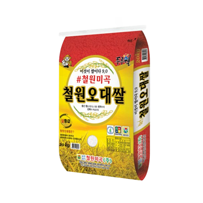 2024년 철원오대쌀 10kg 백미 상등급 24년, 1개 2024년 철원오대쌀 10kg 백미 상등급 24년, 1개