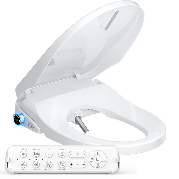 스마트비데 99.9 항균세척 풀스테인리스노즐 직수연속온수 완전방수 탈취기능 공기방울세정 스파좌욕 자가설치가능 가정용 비데기, 고객직접설치, WLJG4505VKR