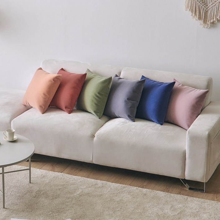 베르사 국내수작업 50X3040X40솜포함 북유럽 기능성 인테리어쿠션 쇼파쿠션 소파쿠션 발수 방수 이지클린 패브릭쿠션, 그레이30X50