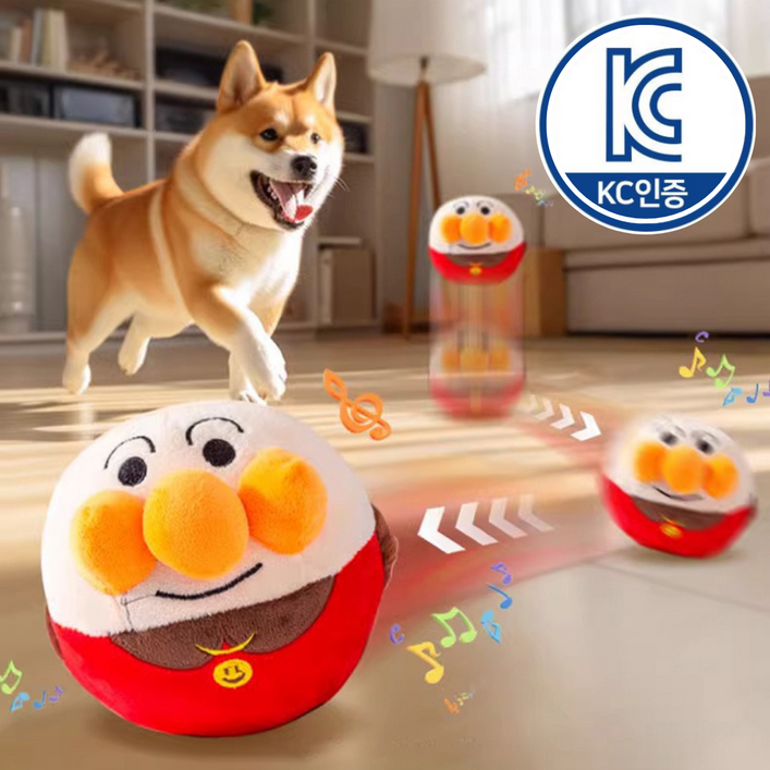 그린홈 강아지 장난감 점프멜로디 따라볼 자동장난감, 1개, 1. 뽈뽈이