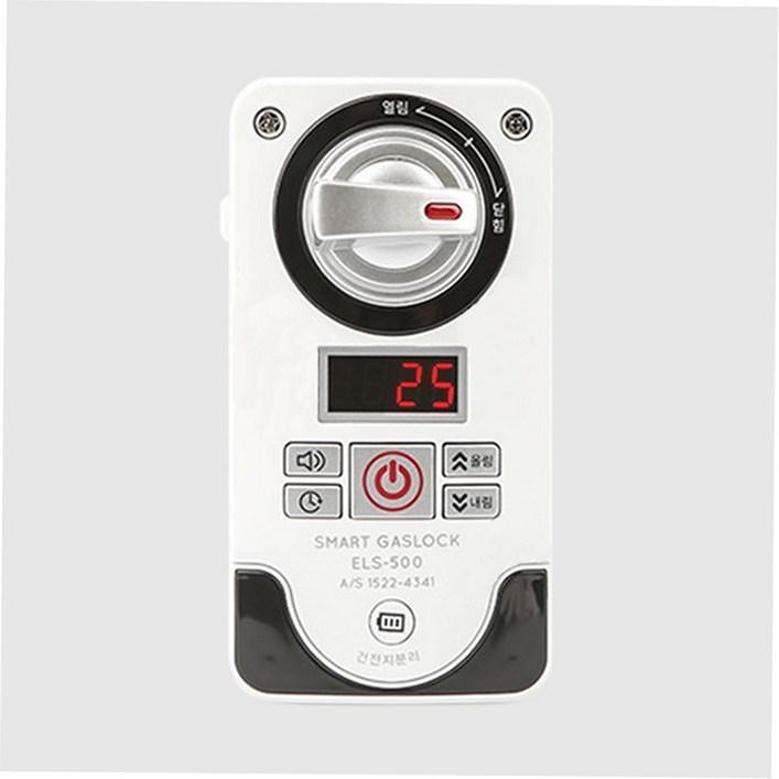 음성지원되는 고급형 도시가스 LPG 밸브 잠금 타이머 차단기 주택용 아파트 가스 누출 화재 경보기