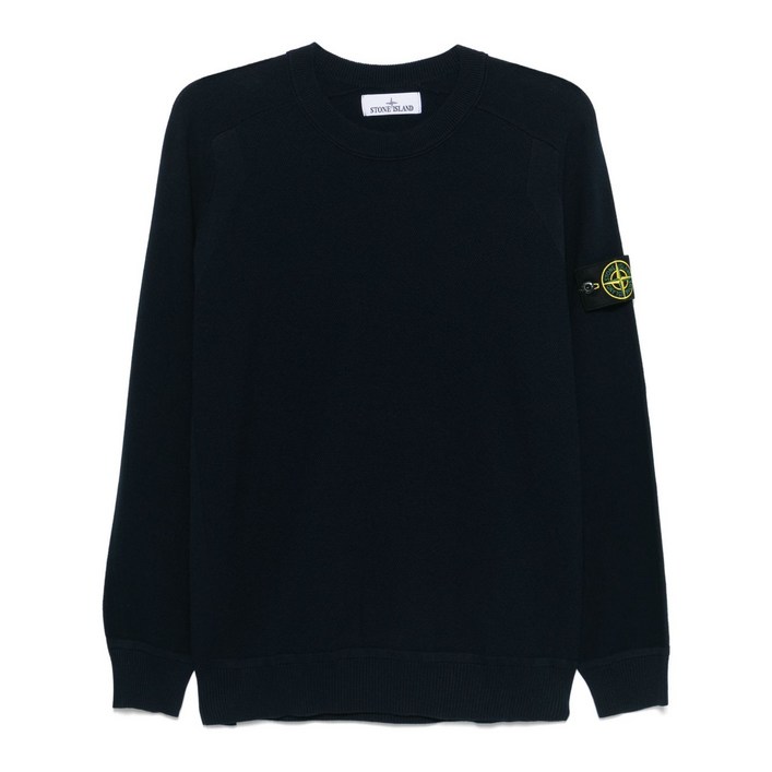 STONE ISLAND 스톤 아일랜드 피케 위브 스웨트셔츠 STONE ISLAND 스톤 아일랜드 피케 위브 스웨트셔츠